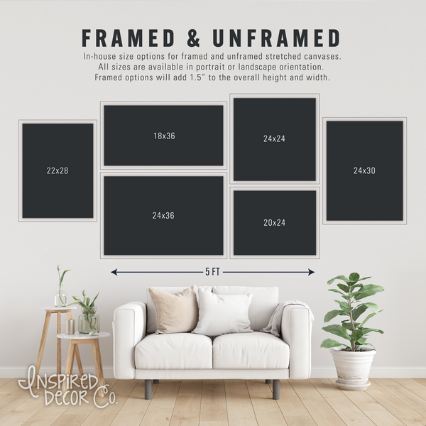 Song Lyrics Wall Art on Canvas — Add Names + Date