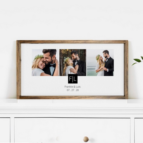 Wedding Photo Collage Frame