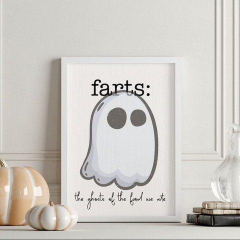 Farts — Funny Bathroom Fall Home Decor